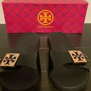Tory Burch black sandals. Size 7